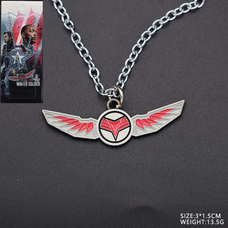 The avengers allianc  Anime cartoon metal necklace pendant style A