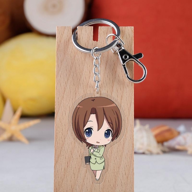 Second disease Anime acrylic Key Chain  price for 5 pcs  2406