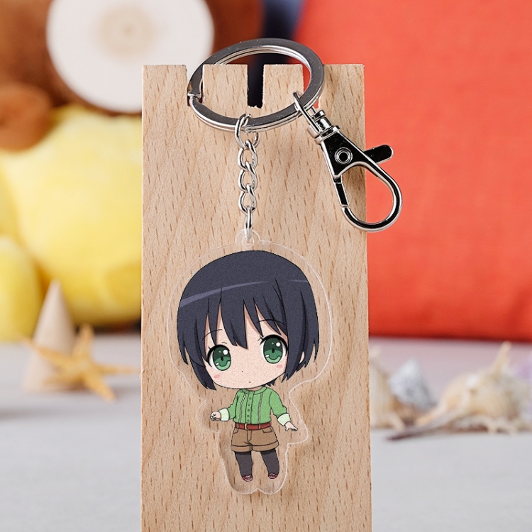 Second disease Anime acrylic Key Chain  price for 5 pcs  2402