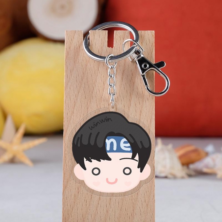 NCT  Movie star  acrylic Key Chain  price for 5 pcs  3803