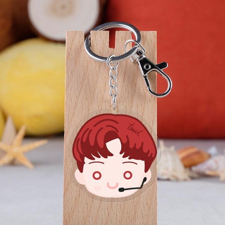 NCT  Movie star  acrylic Key Chain  price for 5 pcs  3808