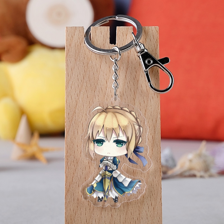 Fate Grand Order Anime acrylic Key Chain  price for 5 pcs  2384