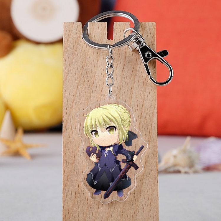 Fate Grand Order Anime acrylic Key Chain  price for 5 pcs  2372