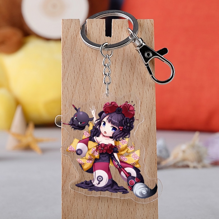 Fate Grand Order Anime acrylic Key Chain  price for 5 pcs  2379