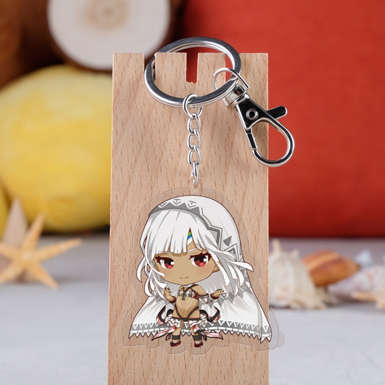 Fate Grand Order Anime acrylic Key Chain  price for 5 pcs  2392