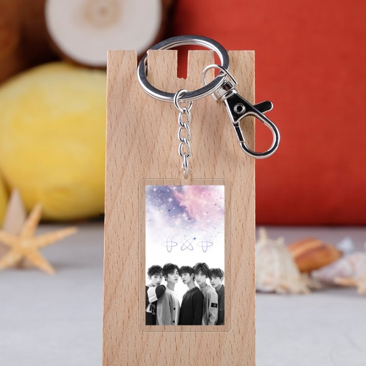 TXT Movie star  acrylic Key Chain  price for 5 pcs  3817