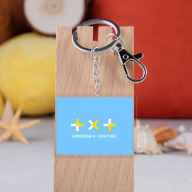 TXT Movie star  acrylic Key Chain  price for 5 pcs  3810