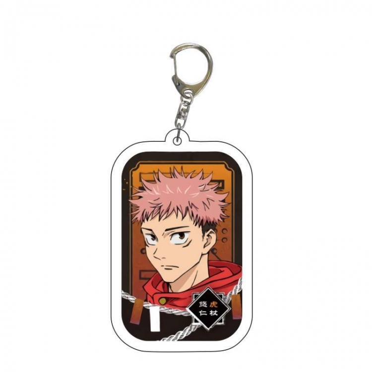 Jujutsu Kaisen Anime acrylic Key Chain  price for 5 pcs 7178