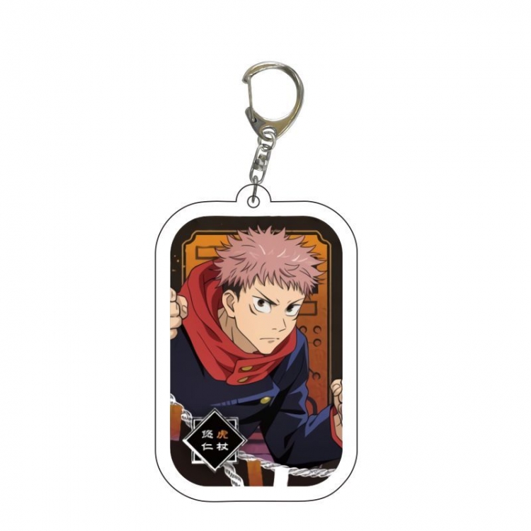 Jujutsu Kaisen Anime acrylic Key Chain  price for 5 pcs 7170