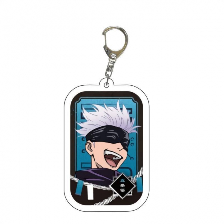 Jujutsu Kaisen Anime acrylic Key Chain  price for 5 pcs 7181