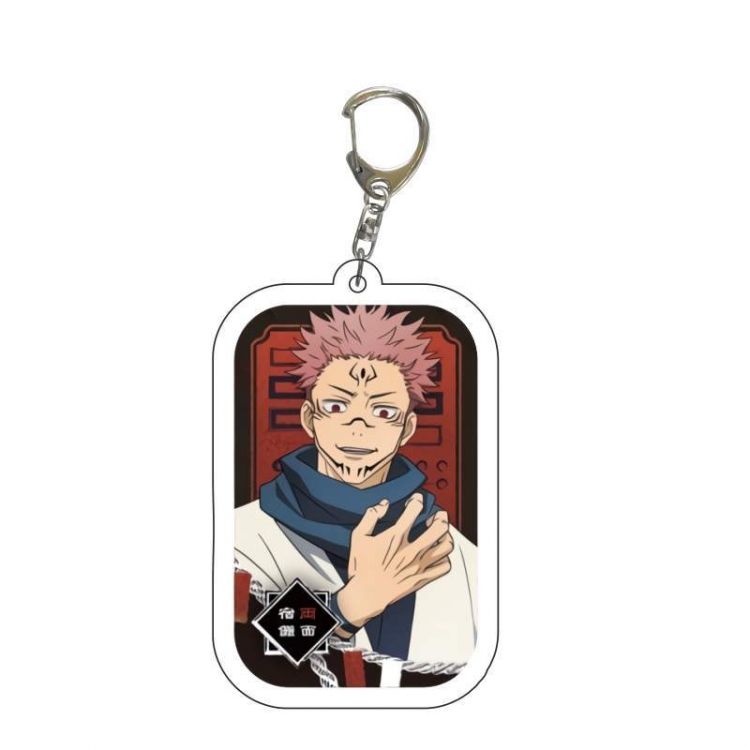 Jujutsu Kaisen Anime acrylic Key Chain  price for 5 pcs 7177