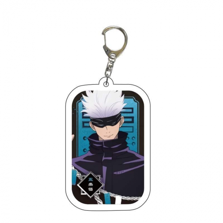 Jujutsu Kaisen Anime acrylic Key Chain  price for 5 pcs 7176