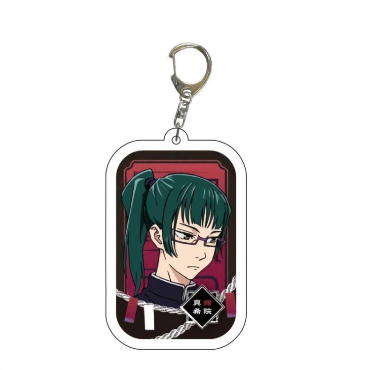 Jujutsu Kaisen Anime acrylic Key Chain  price for 5 pcs 7172