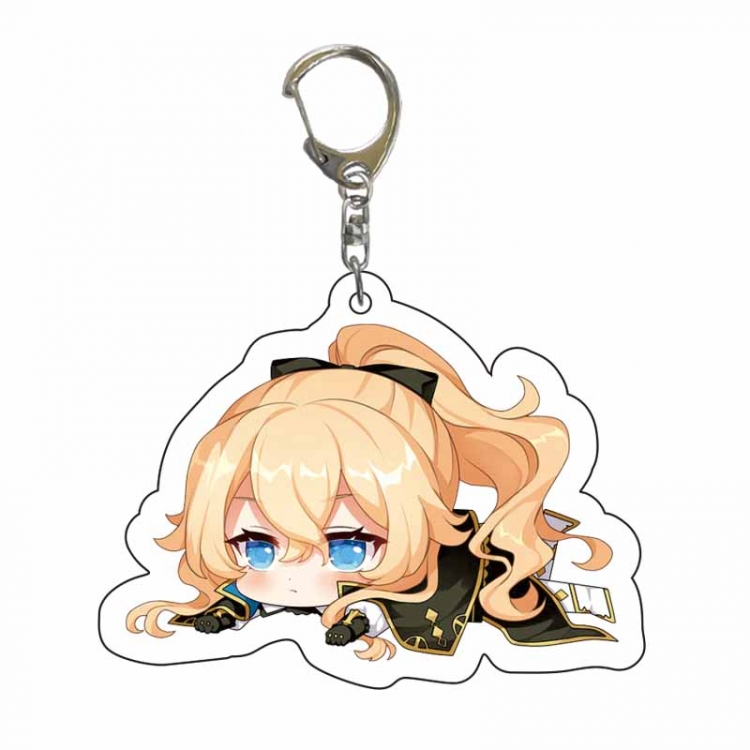 Genshin Impact  Game acrylic Key Chain  price for 5 pcs 7145