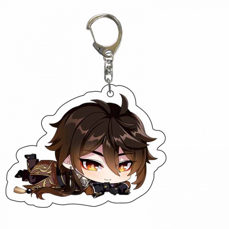 Genshin Impact  Game acrylic Key Chain  price for 5 pcs 7138