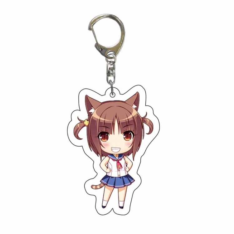 Nekopapa Anime acrylic Key Chain  price for 5 pcs 7157