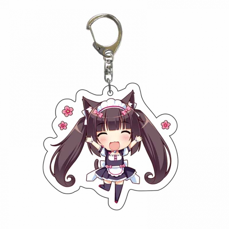 Nekopapa Anime acrylic Key Chain  price for 5 pcs 7153