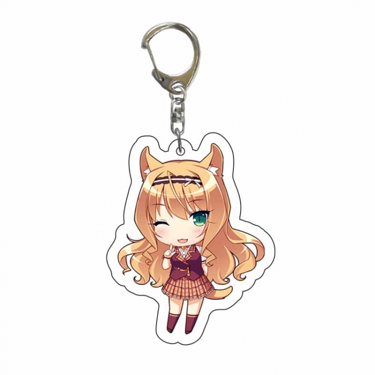 Nekopapa Anime acrylic Key Chain  price for 5 pcs 7155