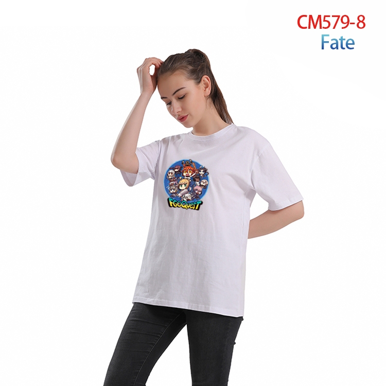 Fate Grand Order Women's Printed short-sleeved cotton T-shirt from S to 3XL  CM-579-8