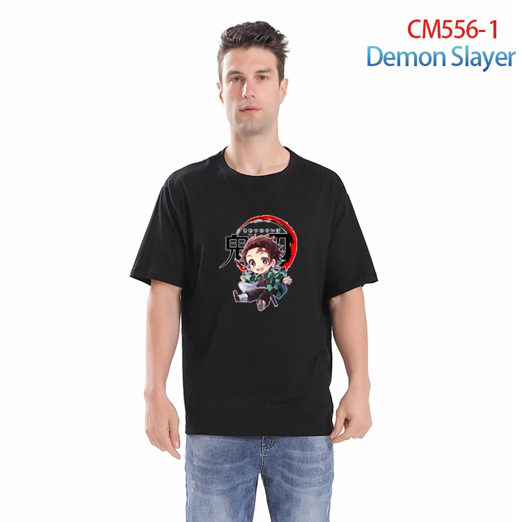 Demon Slayer Kimets Printed short-sleeved cotton T-shirt from S to 3XL  CM-556-1