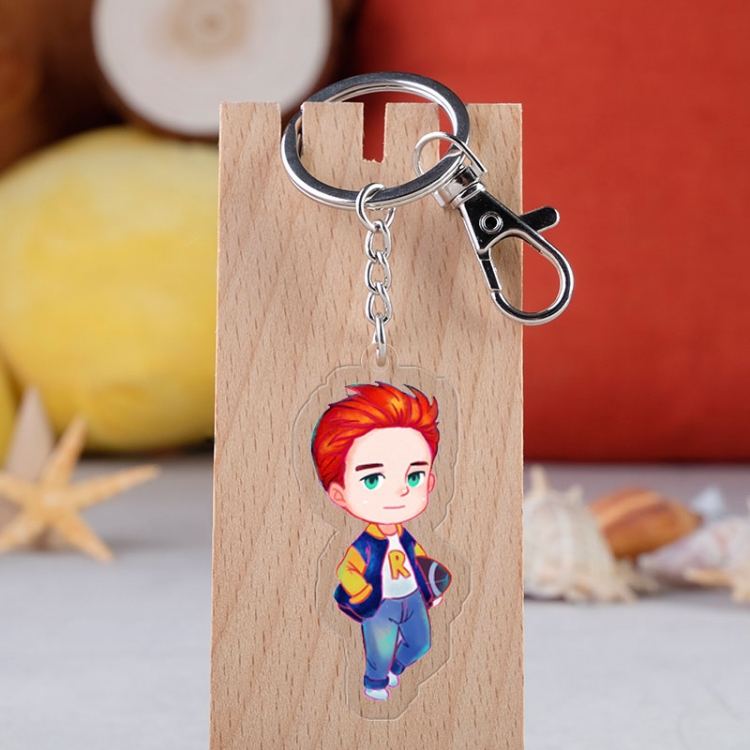   Riverdale Anime acrylic Key Chain  price for 5 pcs  2438