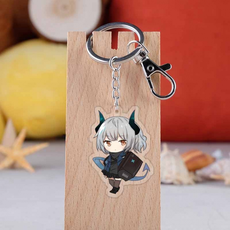 Arknights Anime acrylic Key Chain price for 5 pcs 4186