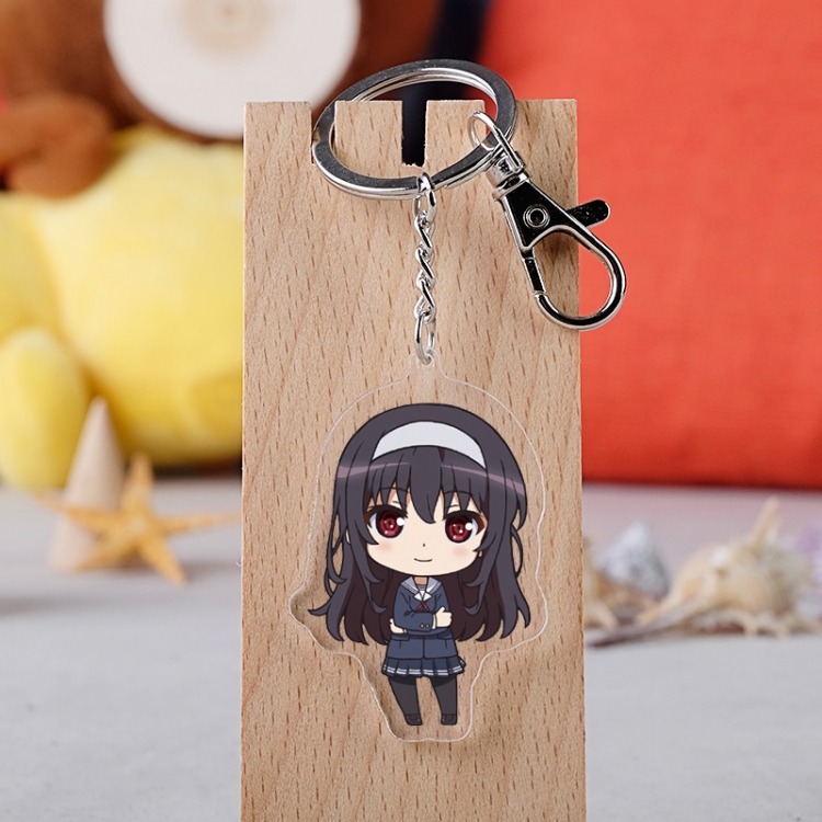 Saenai heroine no so  Anime acrylic Key Chain price for 5 pcs 2705