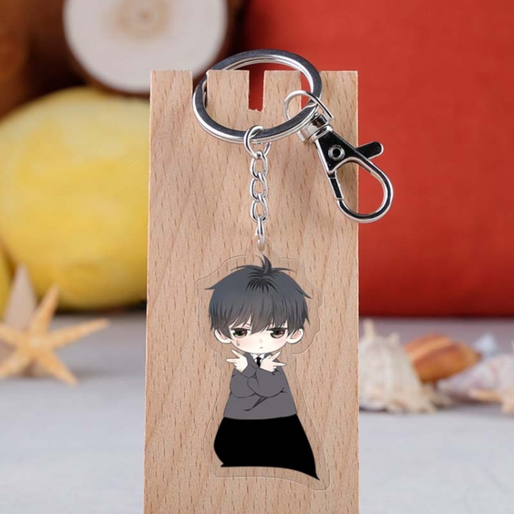 Heartbeat Anime acrylic Key Chain price for 5 pcs 3685