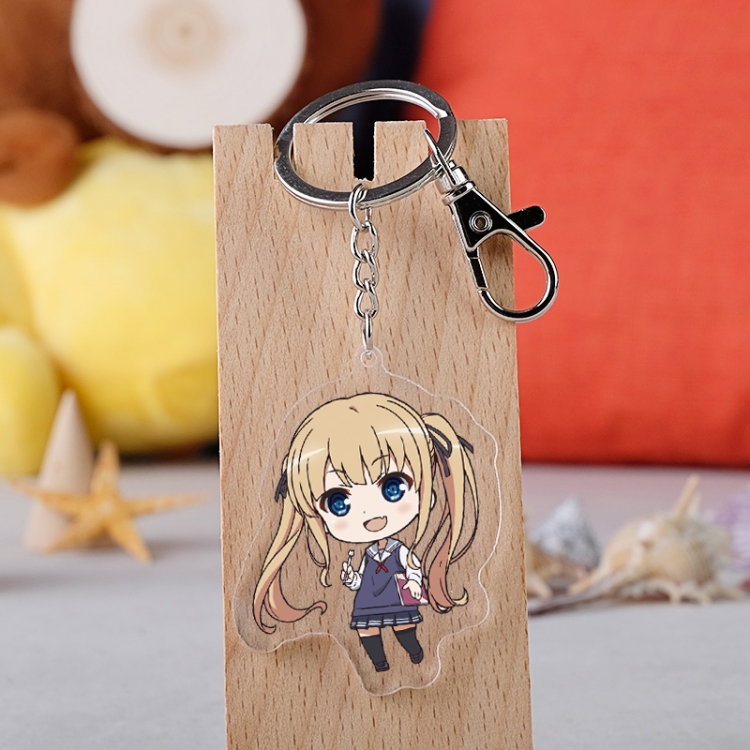 Saenai heroine no so  Anime acrylic Key Chain price for 5 pcs 2706