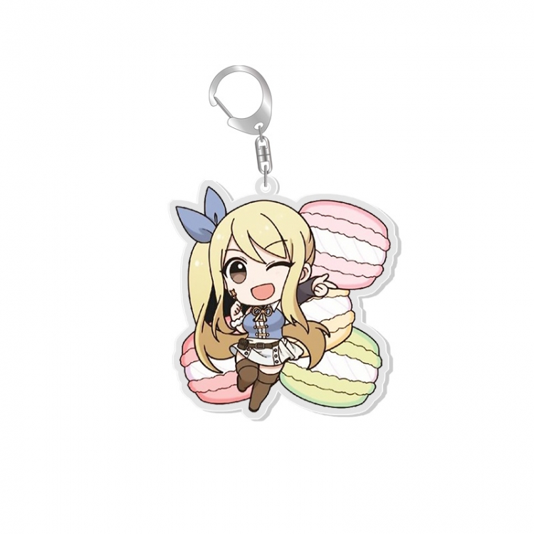 Fairy tail Anime acrylic Key Chain price for 5 pcs 6928