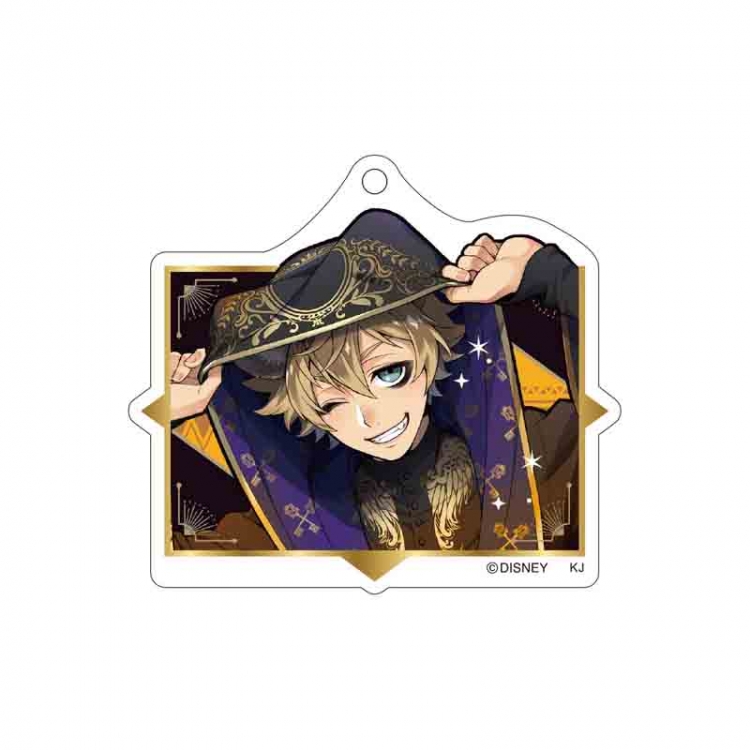 Disney Twisted-Wonderland Anime acrylic Key Chain price for 5 pcs 6238