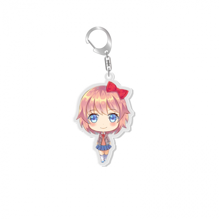 Doki Doki Literature Club! Anime acrylic Key Chain price for 5 pcs 6948