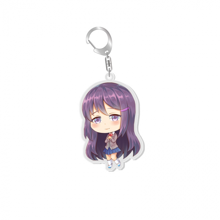 Doki Doki Literature Club! Anime acrylic Key Chain price for 5 pcs 6947