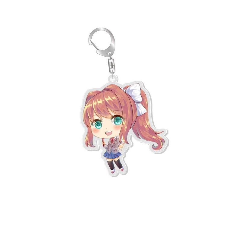 Doki Doki Literature Club! Anime acrylic Key Chain price for 5 pcs 6945