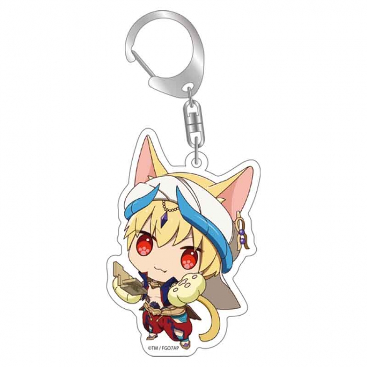 Fate Grand Order Anime acrylic Key Chain price for 5 pcs 2716