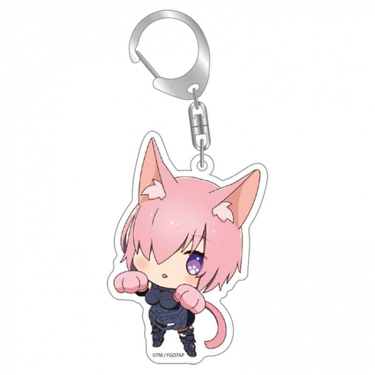 Fate Grand Order Anime acrylic Key Chain price for 5 pcs 2717