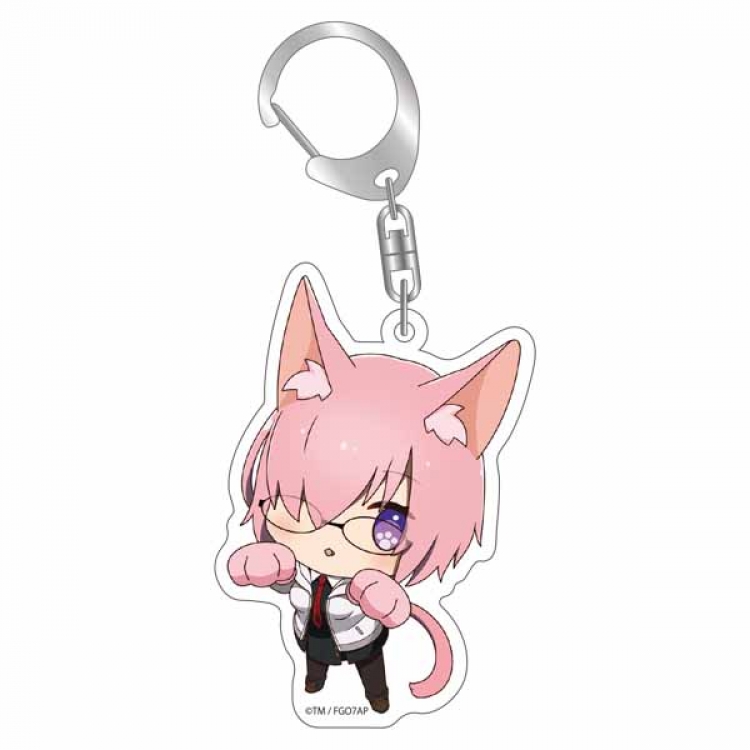 Fate Grand Order Anime acrylic Key Chain price for 5 pcs 2722