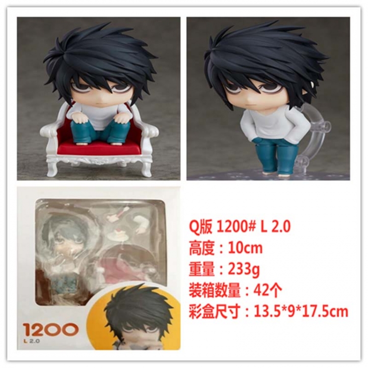 Death note Q version of clay Face-changing Boxed Figure 10cm