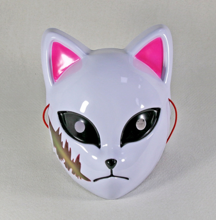 Demon Slayer Kimets  Not glowing Halloween Cosplay Prop  fox mask price for 5 pcs