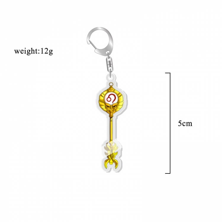 Fairy tail Anime acrylic Key Chain  price for 5 pcs  7202