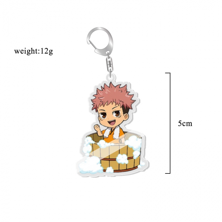 Jujutsu Kaisen Anime acrylic Key Chain price for 5 pcs 7252