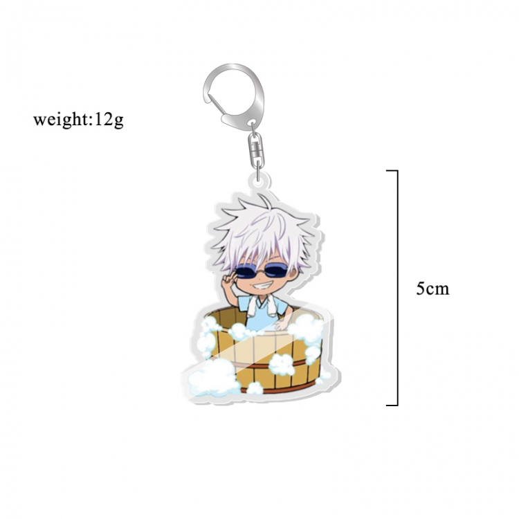 Jujutsu Kaisen Anime acrylic Key Chain price for 5 pcs 7254