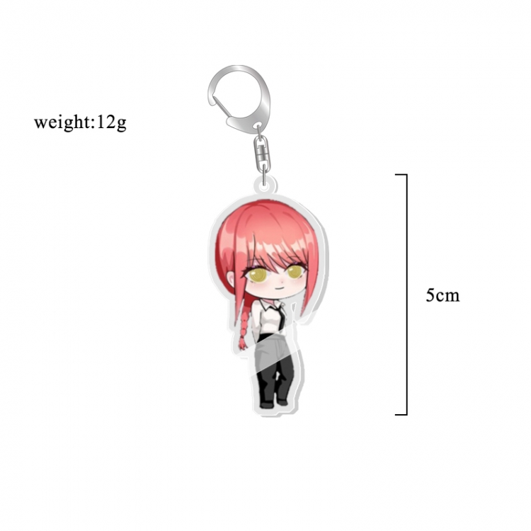 Chainsaw Man Anime acrylic Key Chain price for 5 pcs