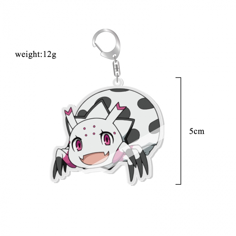 What about reincarnation spider  Anime acrylic Key Chain price for 5 pcs