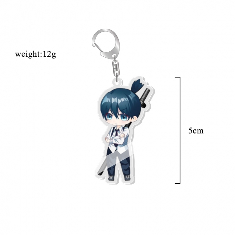 Chainsaw Man Anime acrylic Key Chain price for 5 pcs