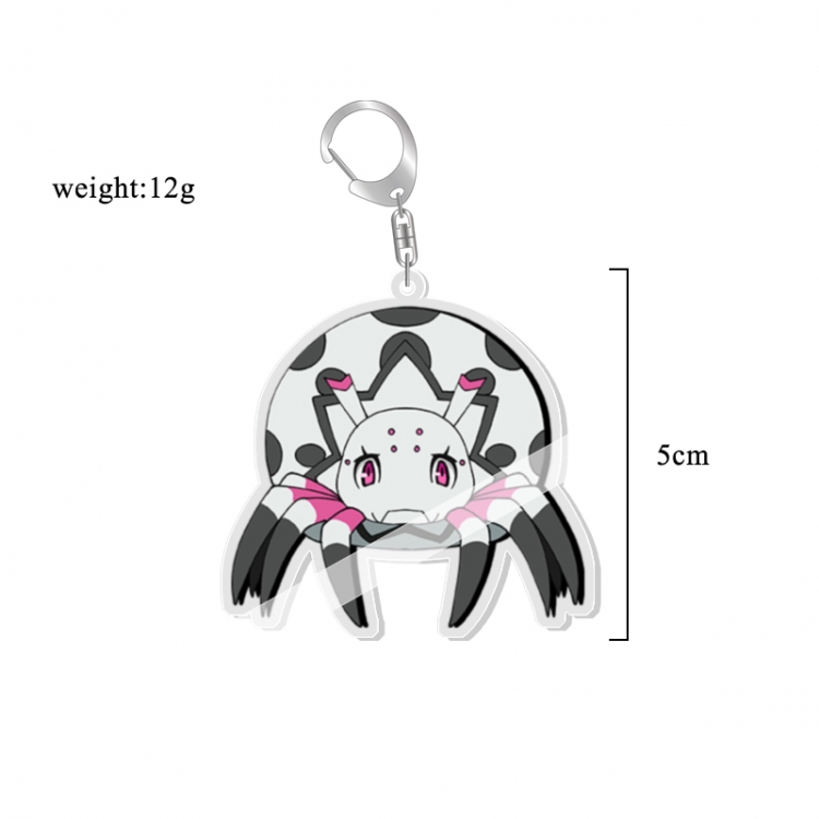 What about reincarnation spider  Anime acrylic Key Chain price for 5 pcs