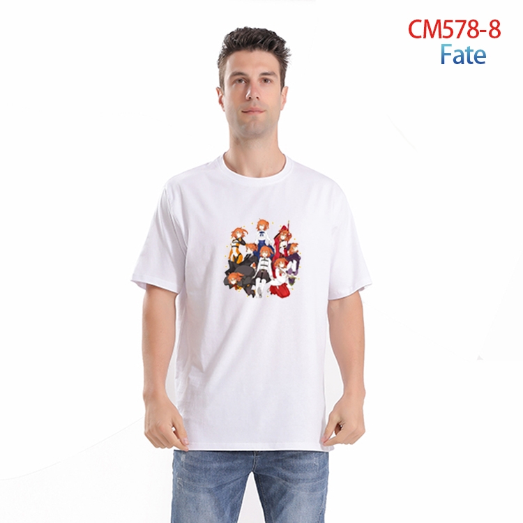 Fate Grand Order Printed short-sleeved cotton T-shirt from S to 4XL CM-578-8