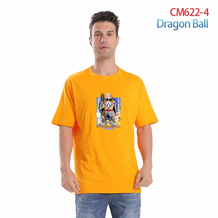 DRAGON BALL Printed short-sleeved cotton T-shirt from S to 4XL  CM-622-4
