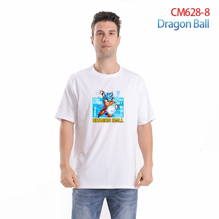 DRAGON BALL Printed short-sleeved cotton T-shirt from S to 4XL CM-628-8