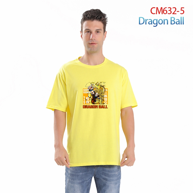 DRAGON BALL Printed short-sleeved cotton T-shirt from S to 4XL CM-632-5